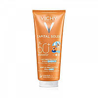 Дитячий сонцезахисний крем VICHY capital soleil leche solar infantil spf 50 300 ml, оригінал. Доставка від 14 днів