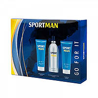 Мужской набор с парфюмом SPORTMAN set classic man edt 150 ml vaporizador + after shave 75 ml + gel de baño 100