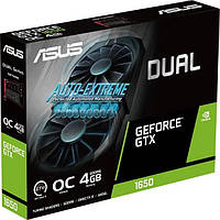 Видеокарта ASUS GeForce GTX 1650 4GB GDDR6 DUAL P EVO DUAL-GTX1650-O4GD6-P-EVO (90YV0EZD-M0NA00)