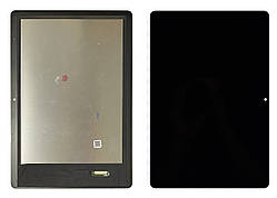 Дисплей для планшета Huawei MediaPad T5 10 Wi-Fi (AGS2-L09/ AGS2-W09) Чорний, з перекленим сенсором