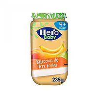 Дитяче харчування HERO baby fruta 3 frutas tarrito 190 gr, оригінал. Доставка від 14 днів