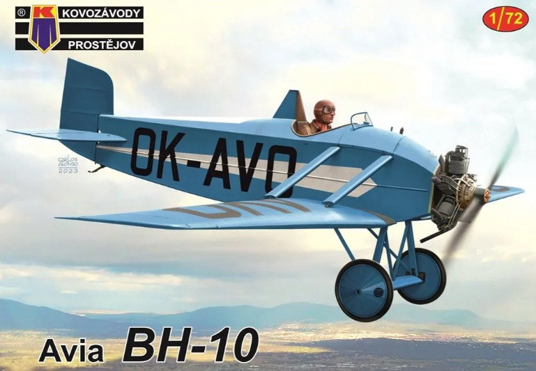 Пластикова модель 1/72 Kovozavody Prostejov 0421 Avia BH-10