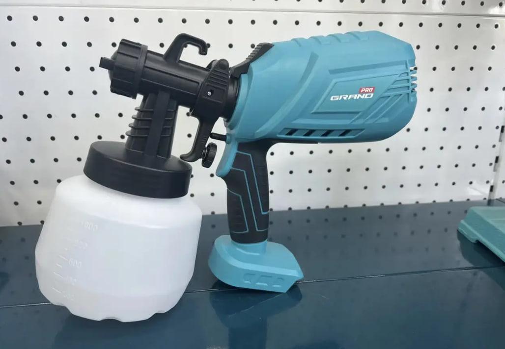 Краскопульт для дому акумуляторний GRAND КЕ-20V/PRO ( 2 АКБ та Зарядка )