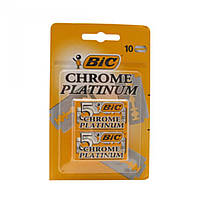 Лезвие BIC chrome platinum hoja 10 unidades Доставка від 14 днів - Оригинал
