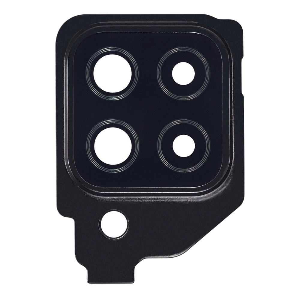 Скло камери для Samsung A225 Galaxy A22 (4G) (2021) в рамці (Black) (Original)