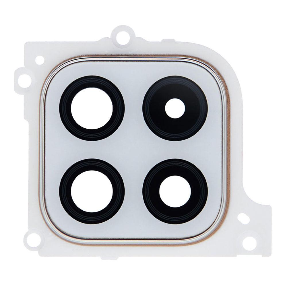 Скло камери для Samsung A226 Galaxy A22 (5G) (2021) в рамці (White) (Original)