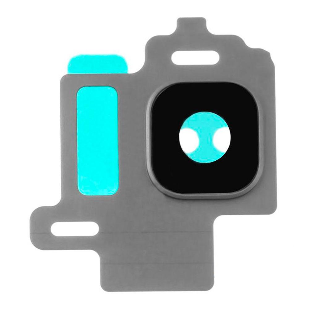 Скло камери для Samsung G950 Galaxy S8 в рамці (Arctic silver)