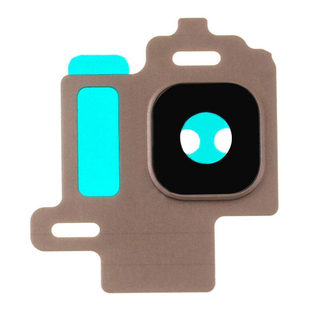 Скло камери для Samsung G950 Galaxy S8 в рамці (Maple gold)