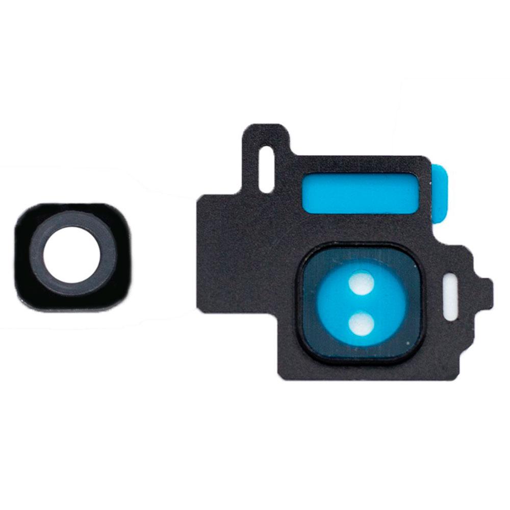 Скло камери для Samsung G950 Galaxy S8 в рамці (Midnight black)