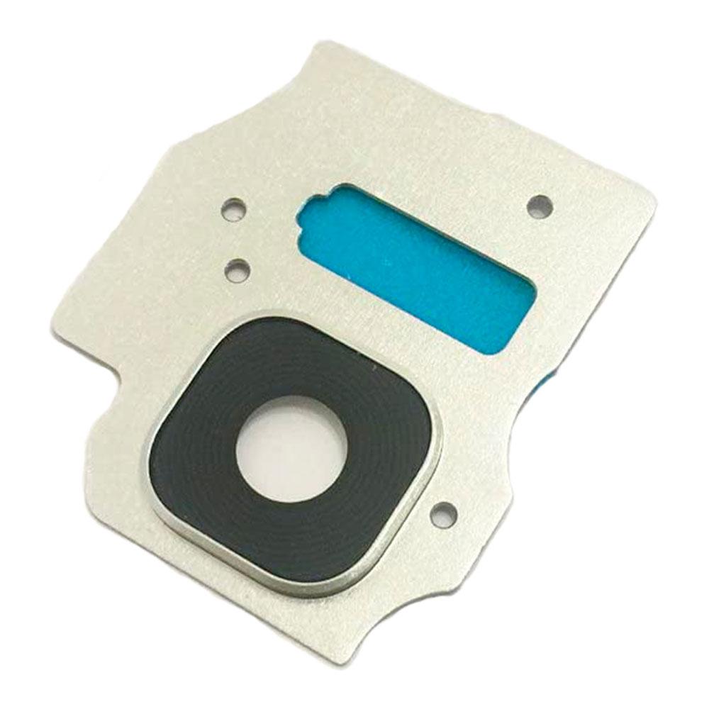 Скло камери для Samsung G955 Galaxy S8 Plus в рамці (Arctic silver)