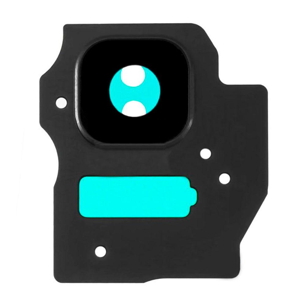 Скло камери для Samsung G955 Galaxy S8 Plus в рамці (Midnight black)