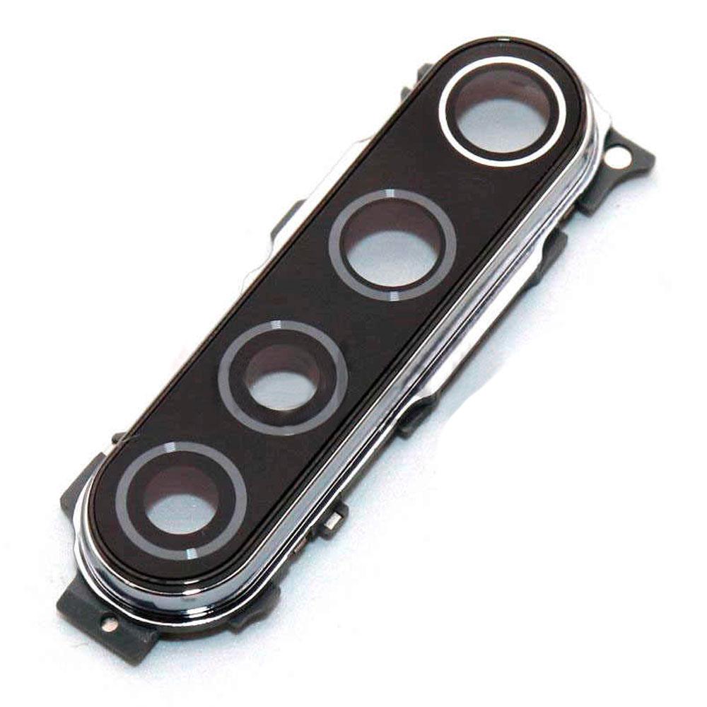 Скло камери для Xiaomi Redmi Note 8T в рамці (Silver)