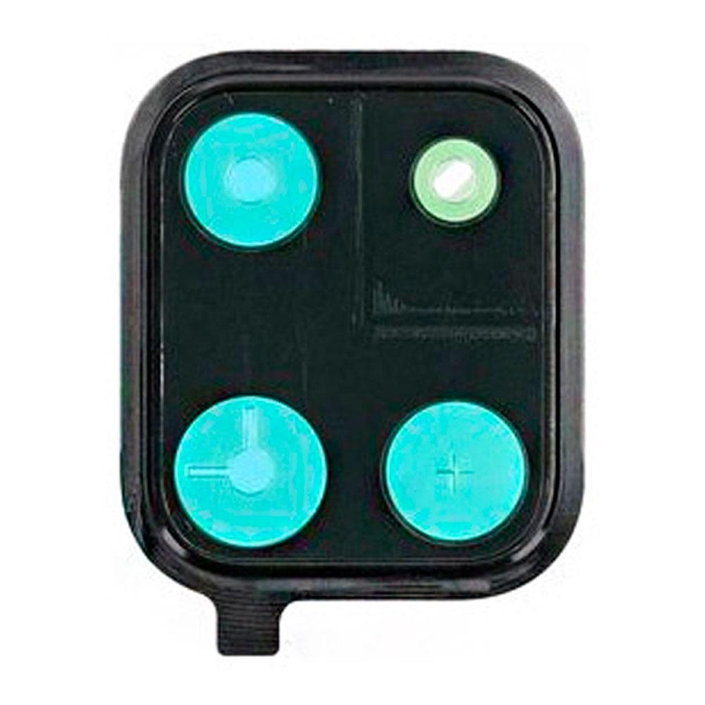 Скло камери для Samsung N770 Galaxy Note 10 Lite в рамці (Black)