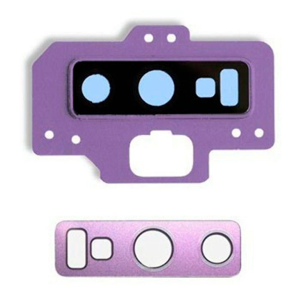 Скло камери для Samsung N960 Galaxy Note 9 в рамці (Lavender purple)