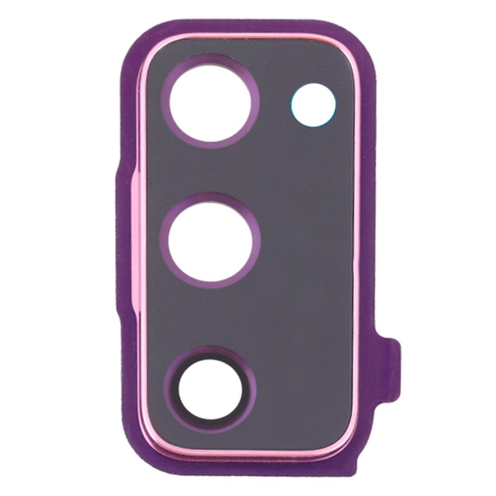 Скло камери для Samsung G780 Galaxy S20 FE в рамці (Сloud lavender)