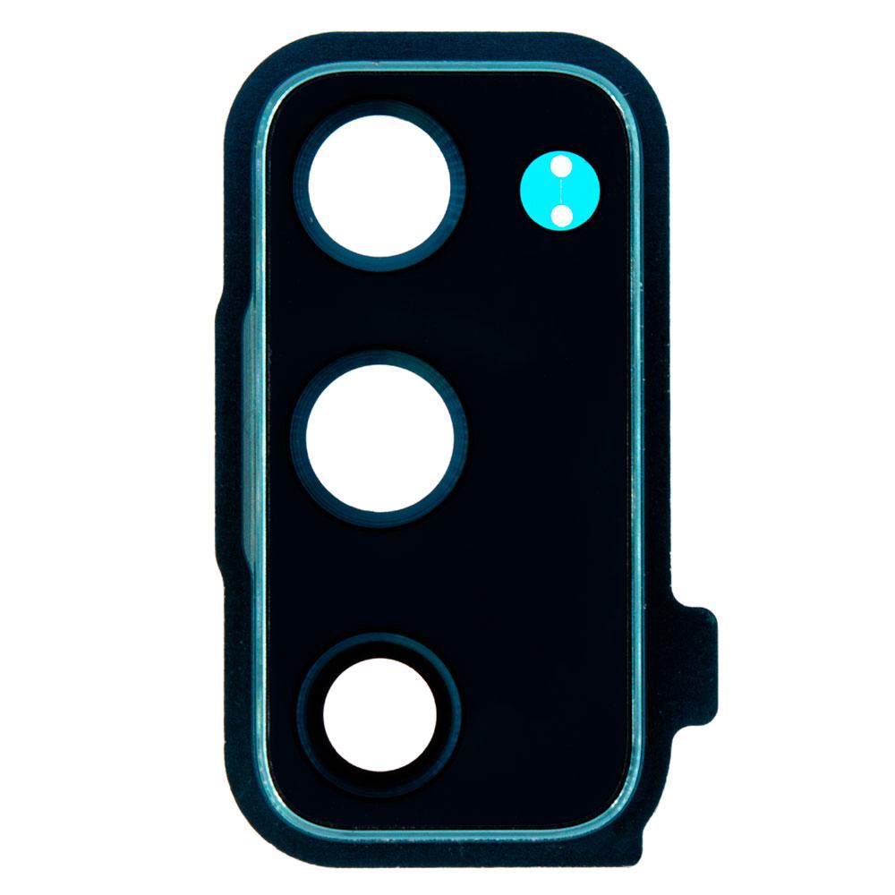 Скло камери для Samsung G780 Galaxy S20 FE в рамці (Сloud mint)