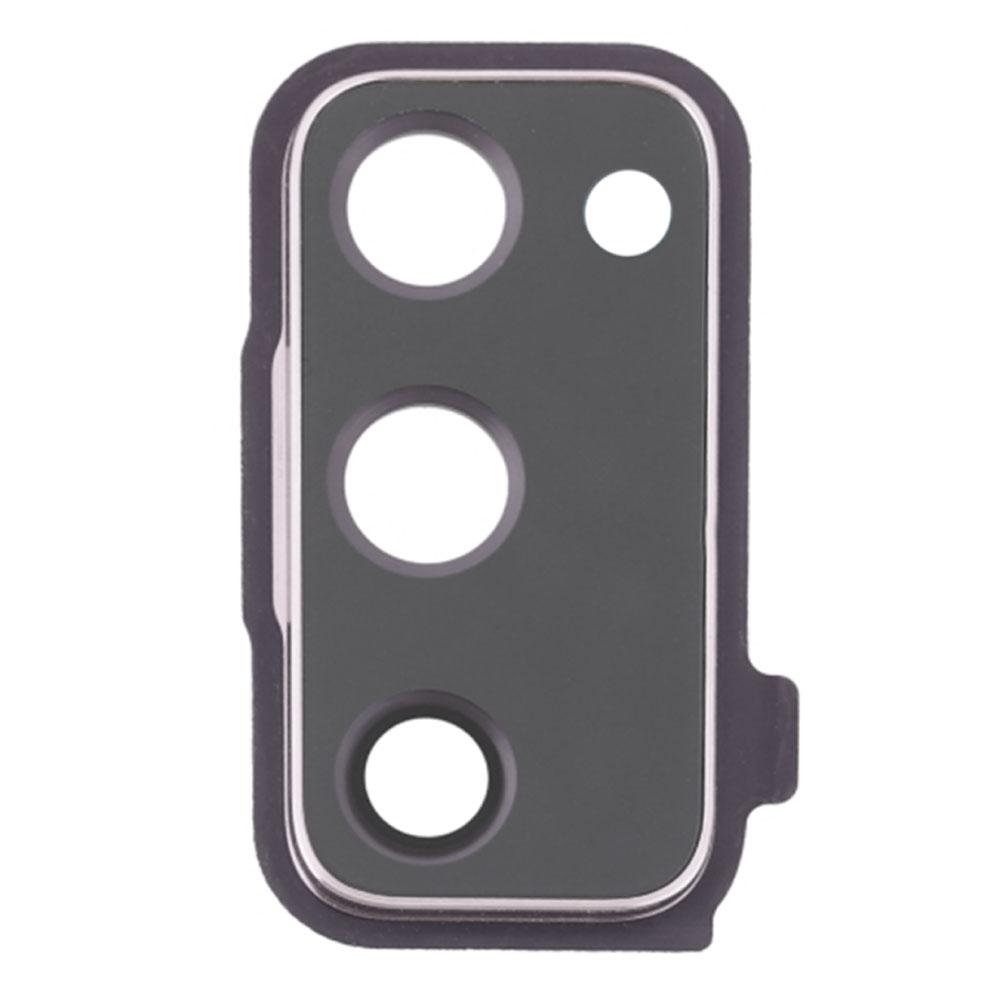 Скло камери для Samsung G780 Galaxy S20 FE в рамці (Сloud white)