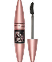 Туш для вій Maybelline Lash Sensational Intense Black мейбелін сенсейшен