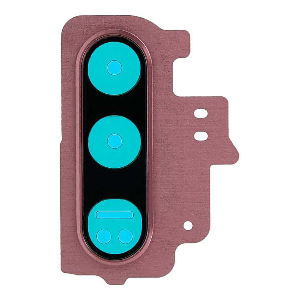 Скло камери для Samsung N970 Galaxy Note 10 в рамці (Pink) (Original)