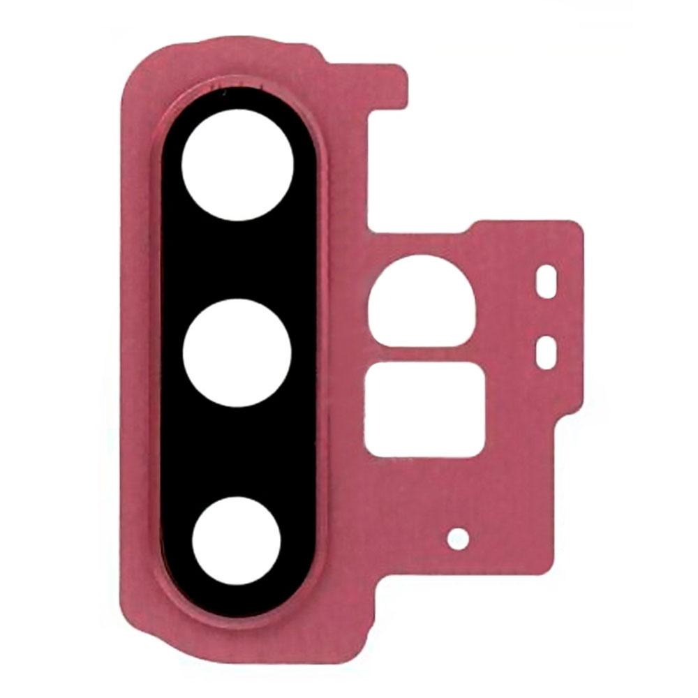 Скло камери для Samsung N975 Galaxy Note 10 Plus в рамці (Pink) (Original)