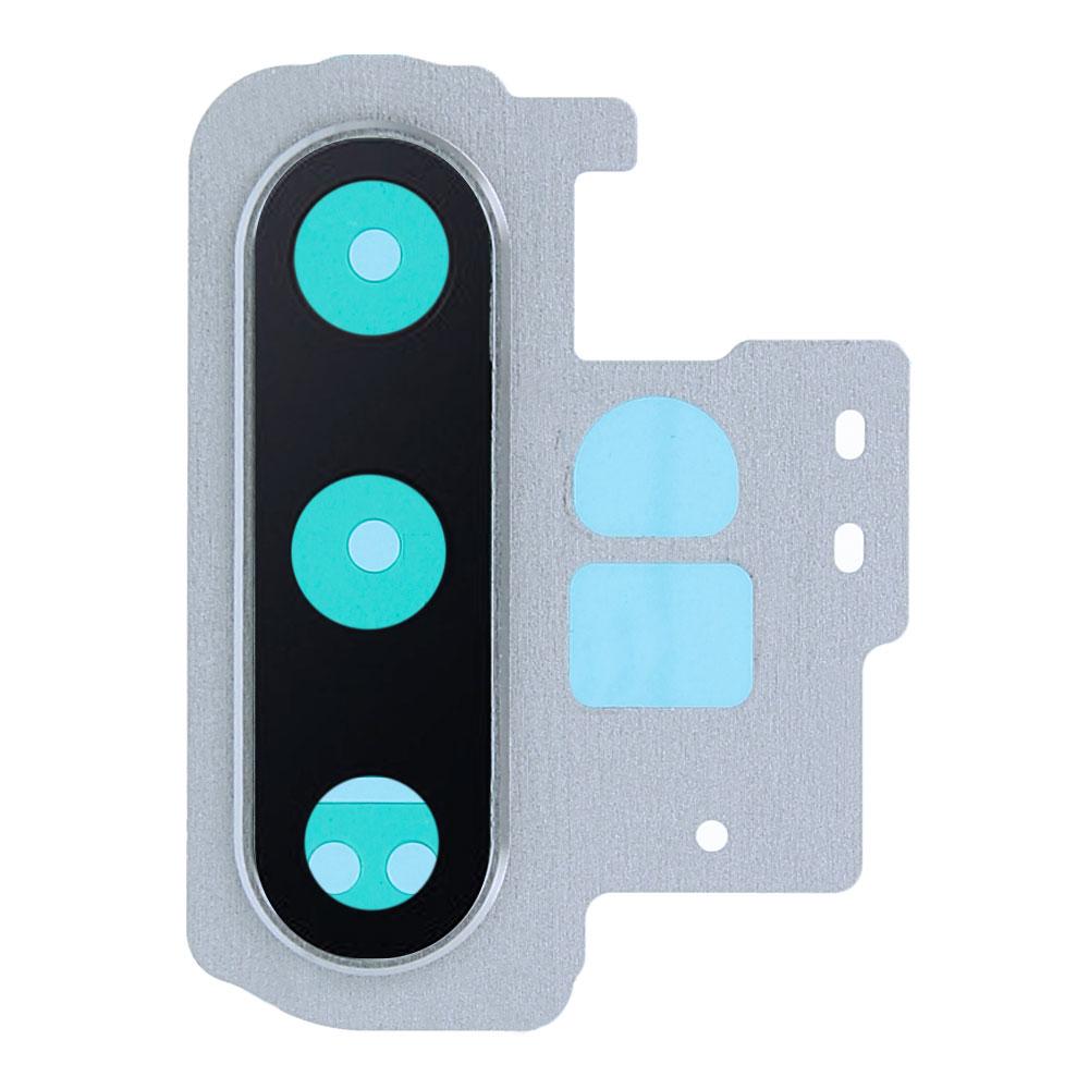 Скло камери для Samsung N975 Galaxy Note 10 Plus в рамці (White) (Original)