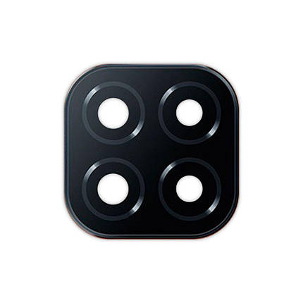 Скло камери для Xiaomi Redmi 9C (NFC) в рамці (Black), фото 1