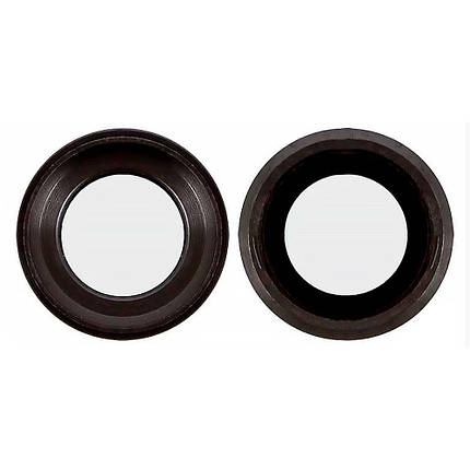 Скло камери для iPhone 6s Plus в рамці (Black), фото 1