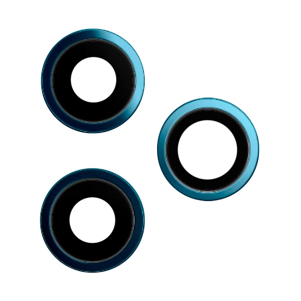 Скло камери для iPhone 12 Pro в рамці (Blue) (Original)