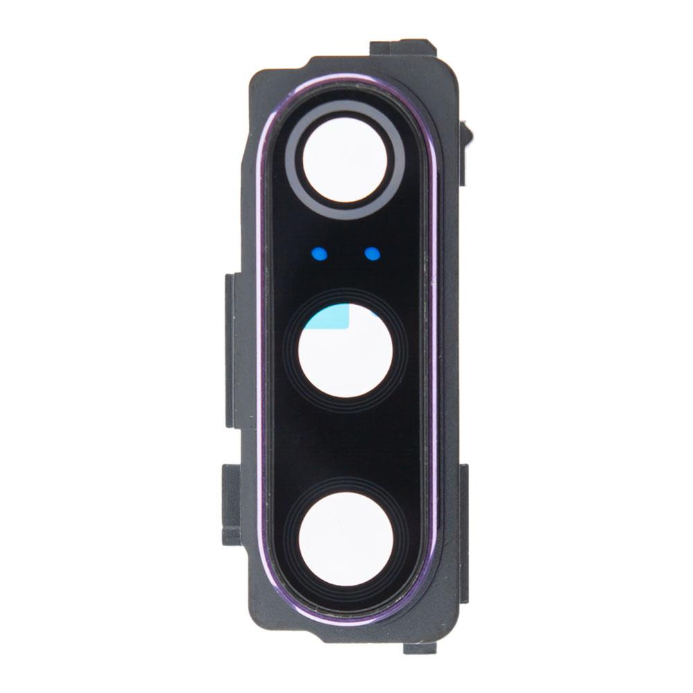 Скло камери для Xiaomi Mi 9 в рамці (Purple) (Original)