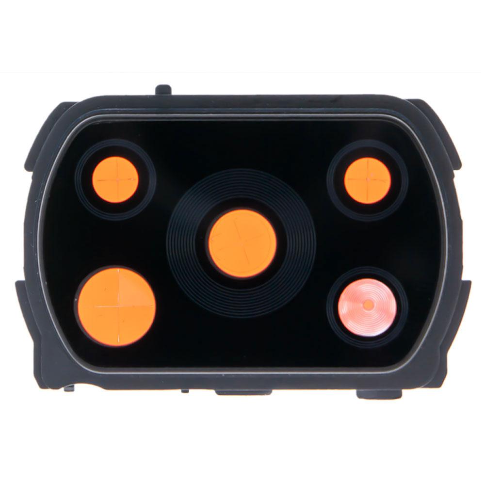 Скло камери для Xiaomi Poco X3 в рамці (Black)