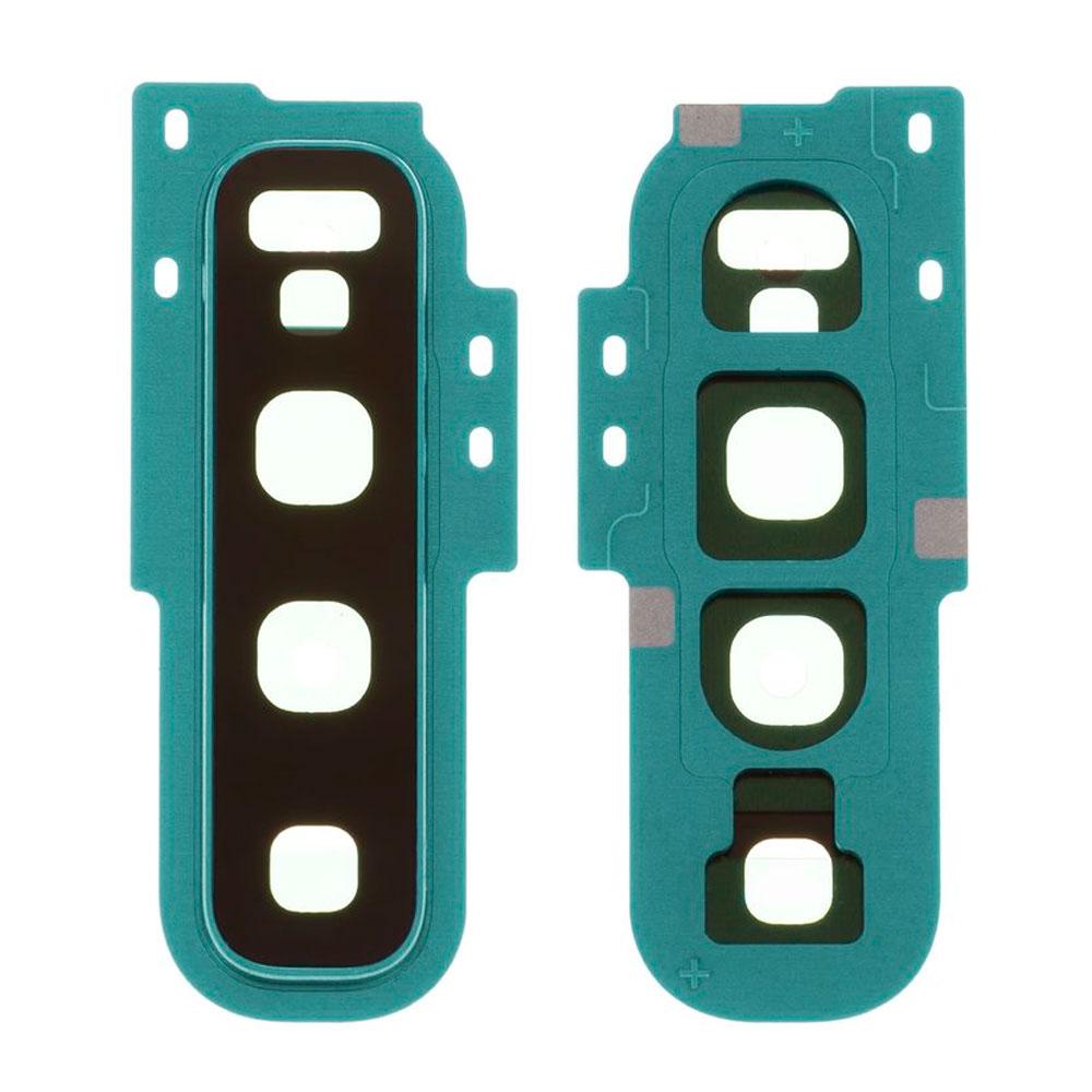 Скло камери для Samsung G973 Galaxy S10 в рамці (Green) (Original)
