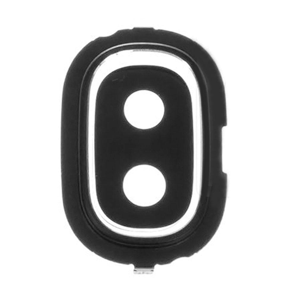 Скло камери для Samsung J250 Galaxy J2 (2018) в рамці (Black)