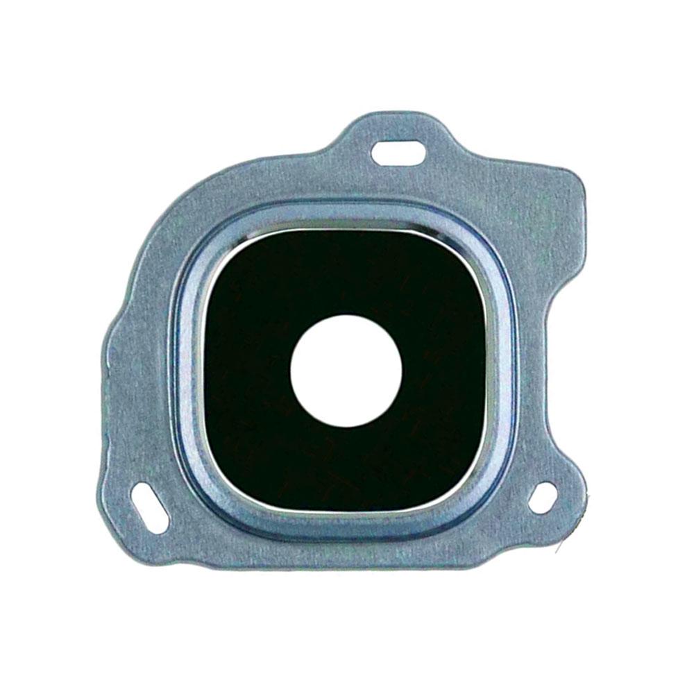 Скло камери для Samsung J600 Galaxy J6 (2018) в рамці (Blue)