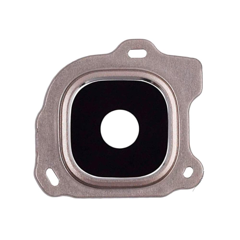 Скло камери для Samsung J600 Galaxy J6 (2018) в рамці (Gold)