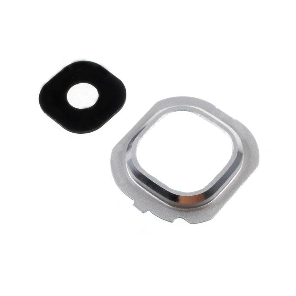 Скло камери для Samsung J710 Galaxy J7 (2016) / J510 Galaxy J5 (2016) в рамці (White)