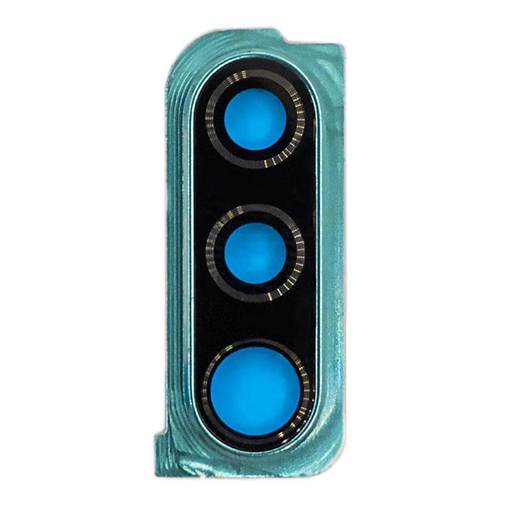 Скло камери для Samsung A307 Galaxy A30s (2019) в рамці (Green) (Original)