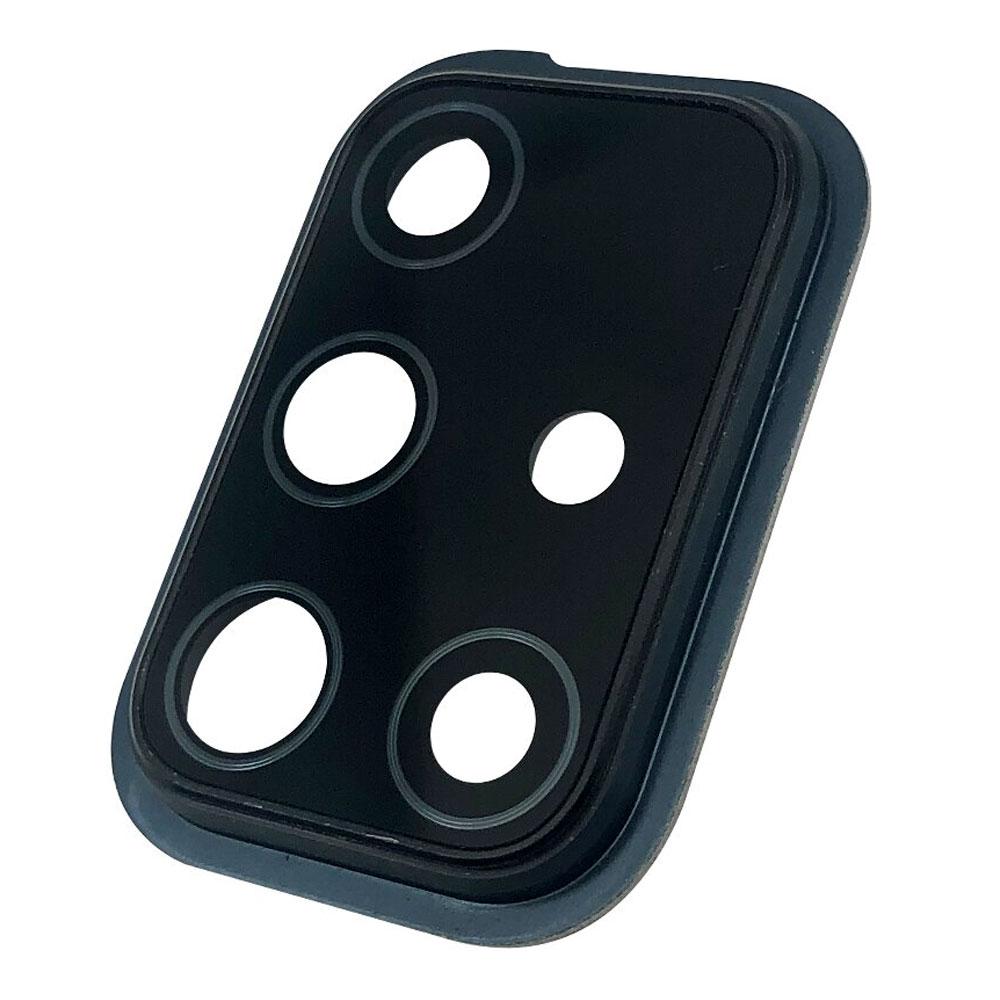 Скло камери для Samsung A715 Galaxy A71 (2020) в рамці (Black)