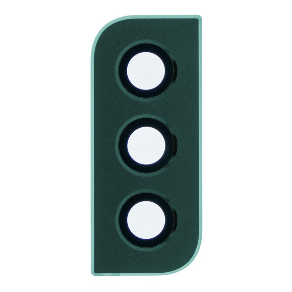 Скло камери для Samsung S901 Galaxy S22 5G в рамці (Green) (Original)