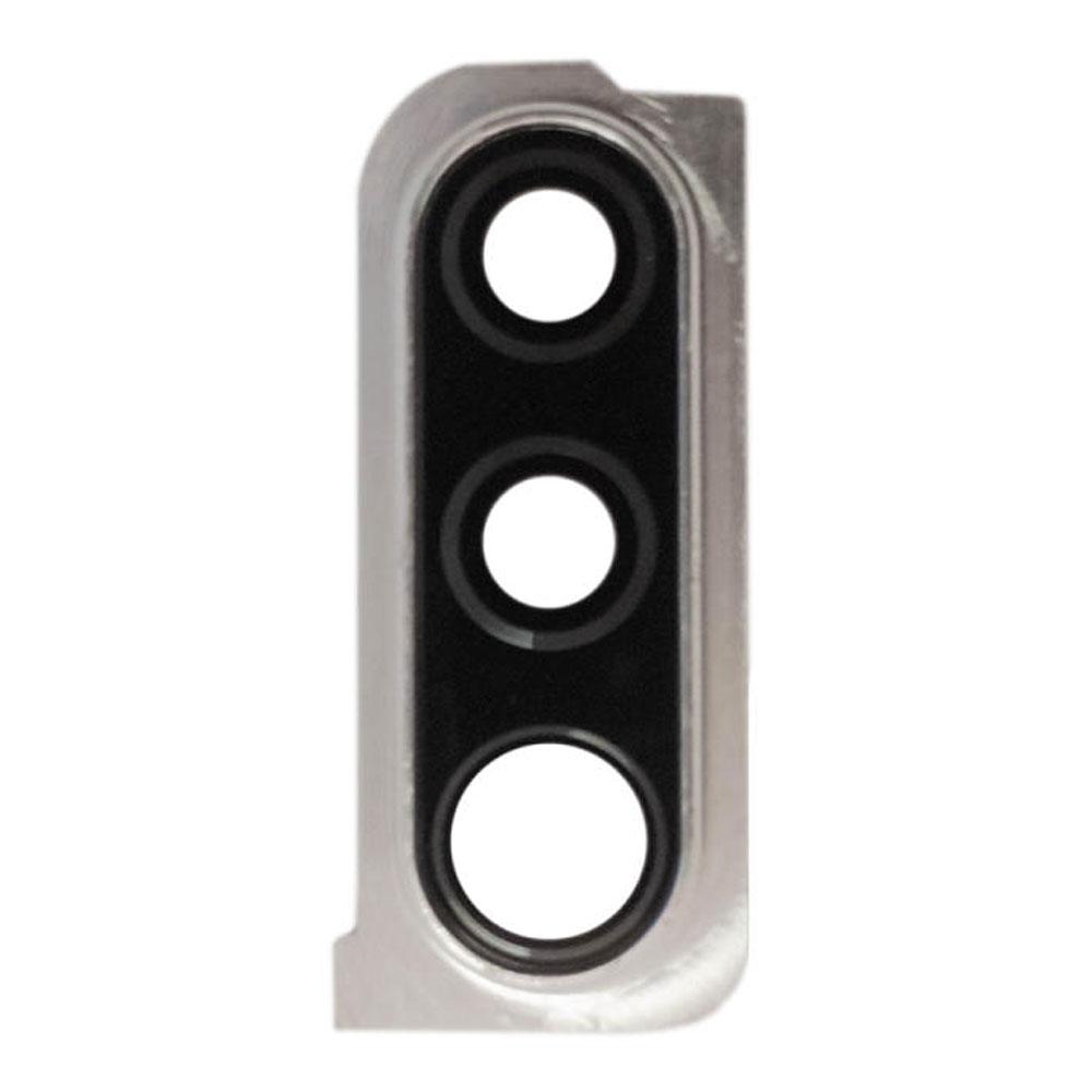 Скло камери для Samsung A307 Galaxy A30s (2019) в рамці (White) (Original)