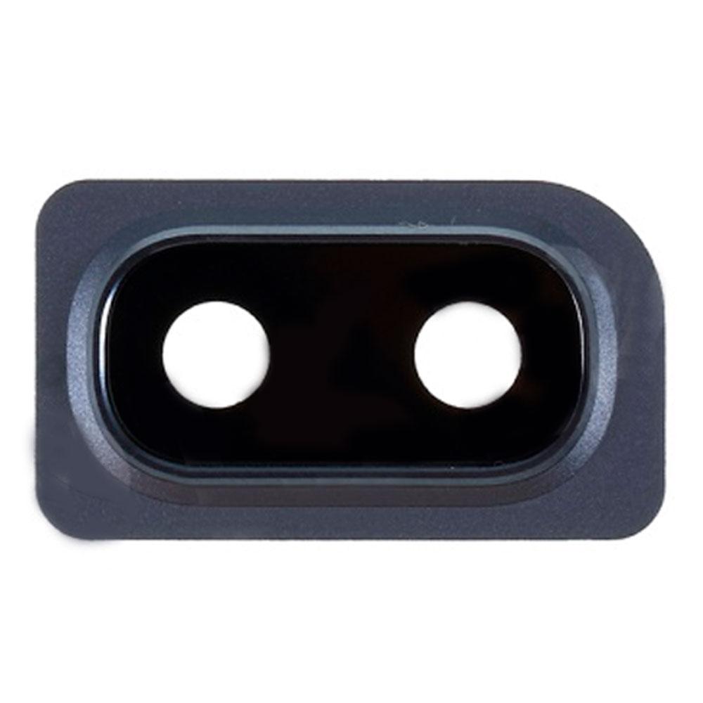 Скло камери для Samsung A405 Galaxy A40 (2019) в рамці (Silver)