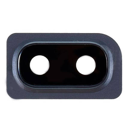 Скло камери для Samsung A405 Galaxy A40 (2019) в рамці (Silver), фото 1