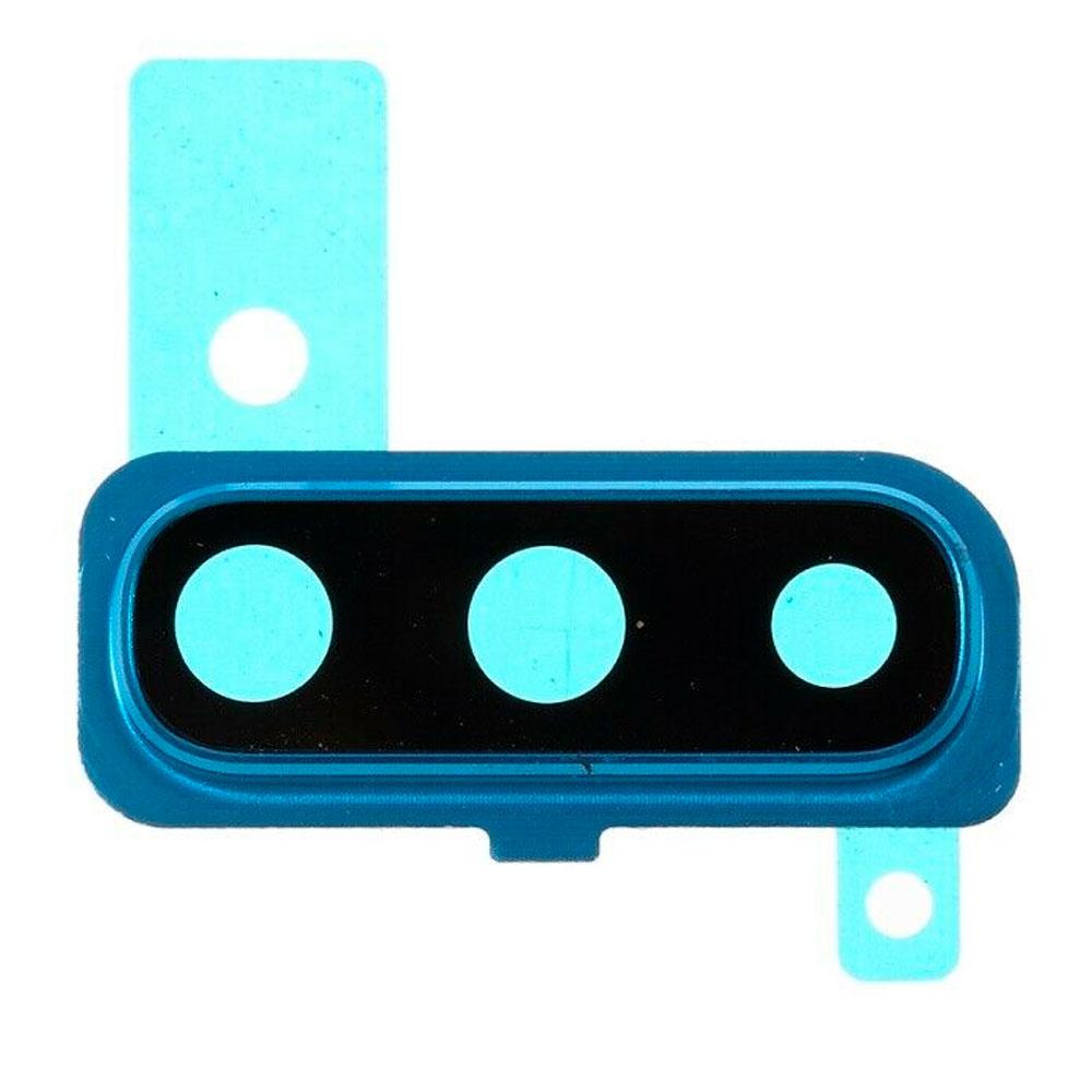 Скло камери для Samsung A505 Galaxy A50 (2019) в рамці (Blue)