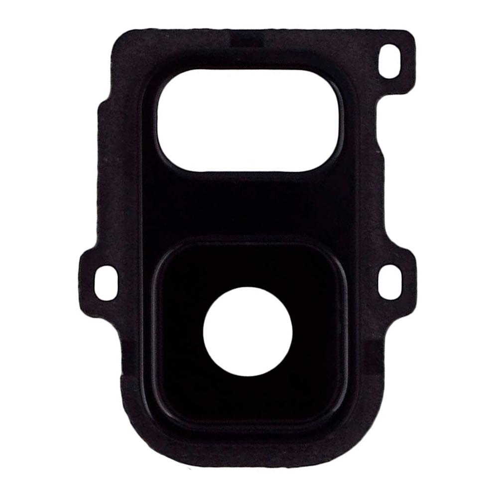 Скло камери для Samsung A600 Galaxy A6 (2018) в рамці (Black)