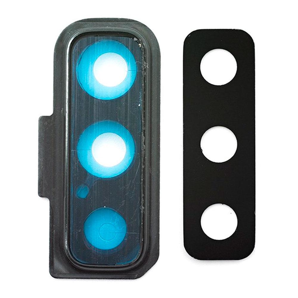 Скло камери для Samsung A750 Galaxy A7 (2018) в рамці (Black)