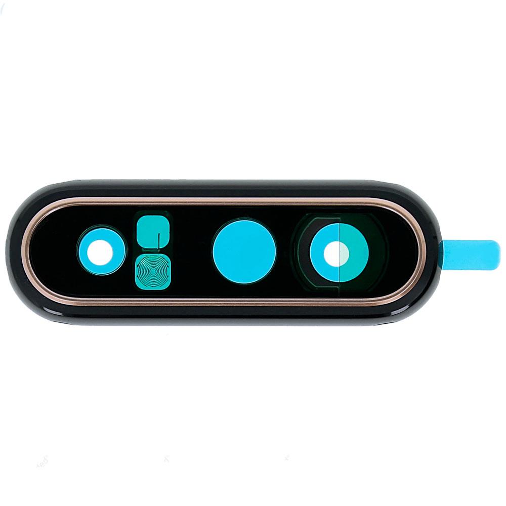 Скло камери для Samsung A805 Galaxy A80 (2019) в рамці (Black)