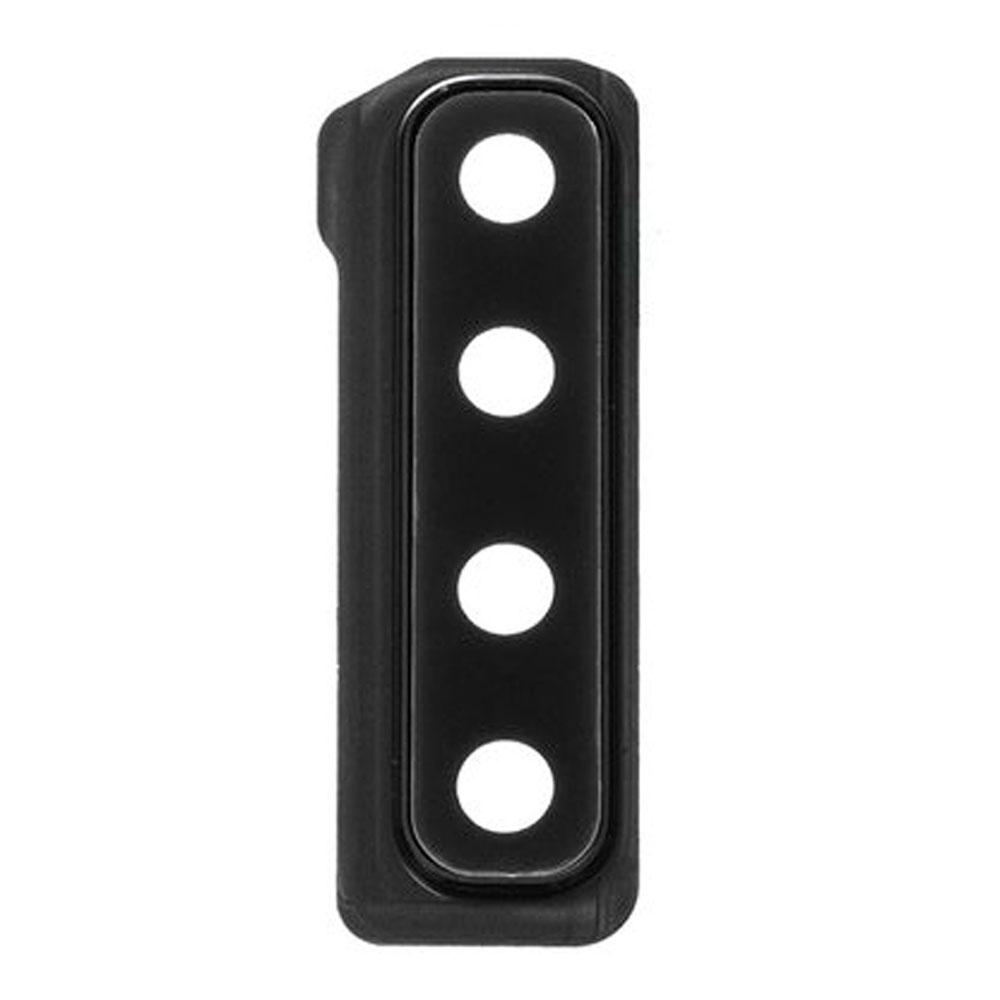 Скло камери для Samsung A920 Galaxy A9 (2018) в рамці (Caviar black)