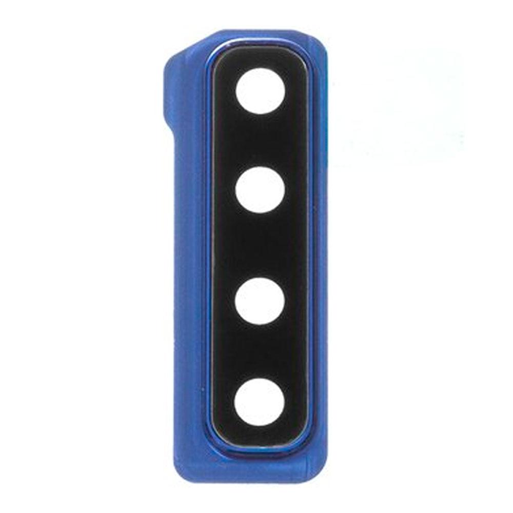 Скло камери для Samsung A920 Galaxy A9 (2018) в рамці (Lemonade blue)