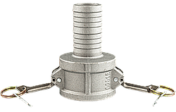 З'єднання БРС-камлок 65/50 мм CR-2520 (тип - Ялинка) CAMLOCK Al алюміній
