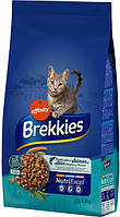 Сухий корм Affinity Brekkies Cat Salmon and Tuna для дорослих котів з лососем і тунцем 1.5 кг