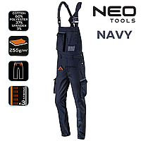 Напівкомбінезон робочий чоловічий NEO Navy, розмір L/52 (81-244-L)